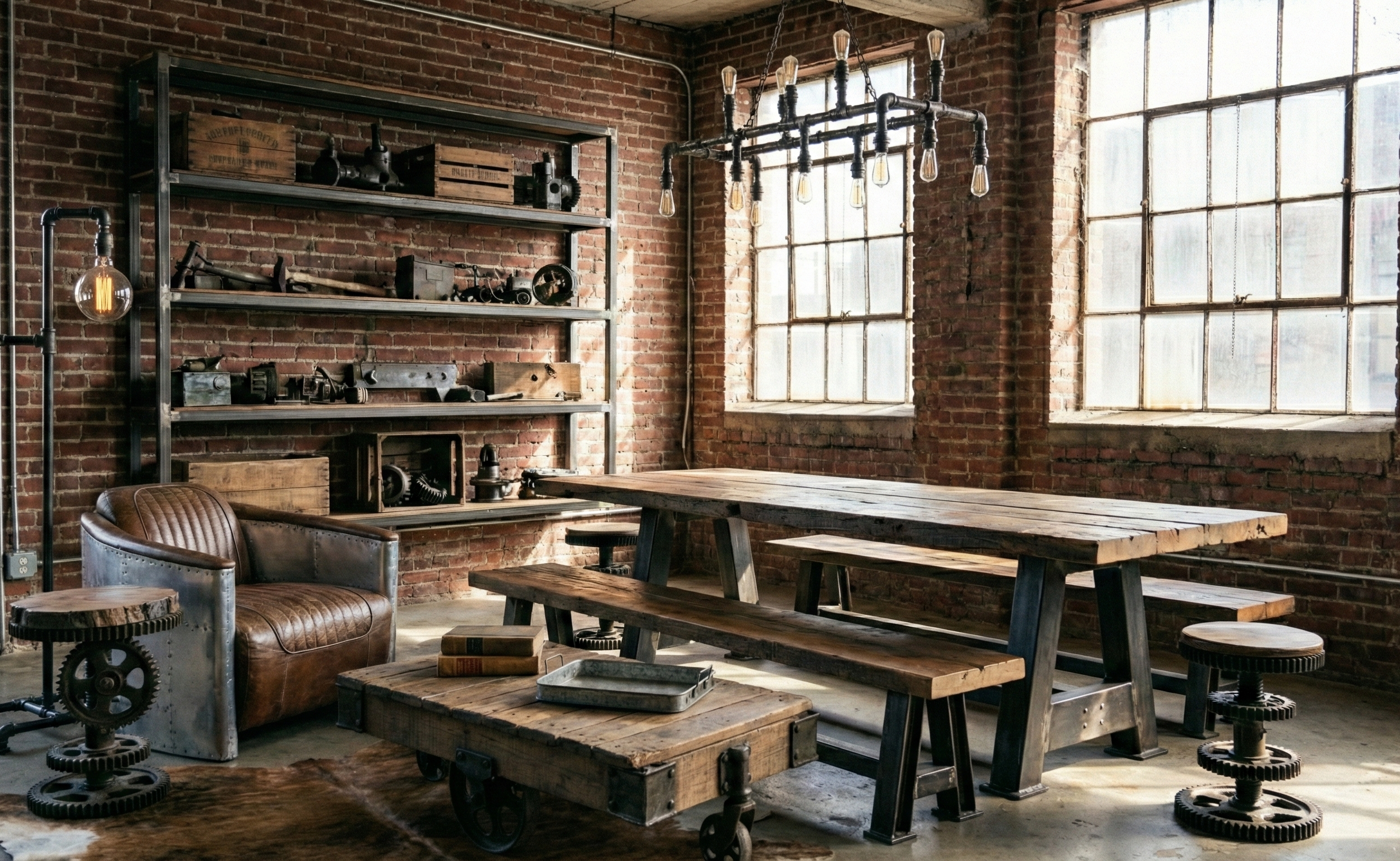 Интерьер в стиле лофт